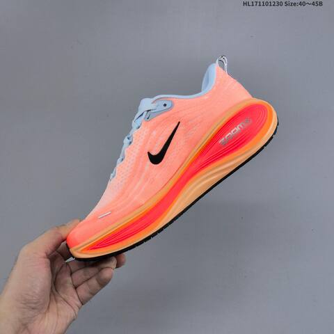 Nike Vomero Plus ReactX Air Zoom Peach Light Blue Orange Black EU 40-45 Running Shoe - Men's (BS-62316)