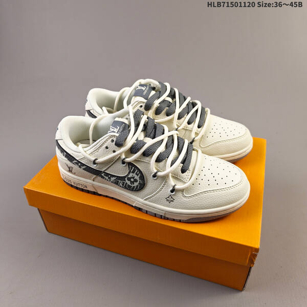 Nike Dunk Low cream/grey/green EU 36-45 lifestyle