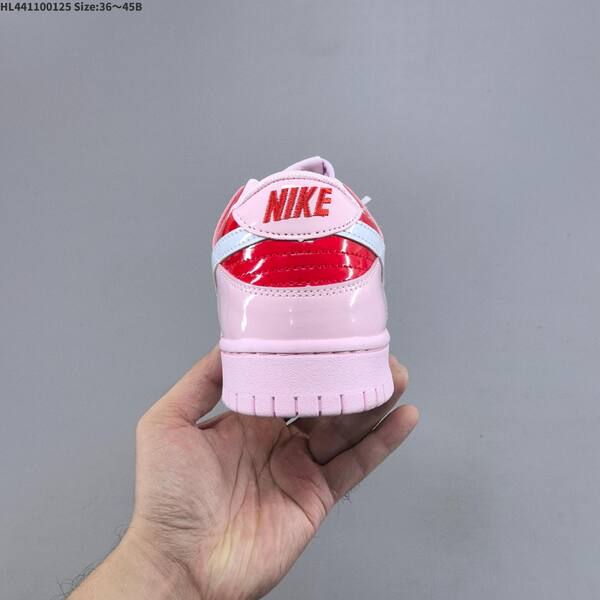 Nike Dunk Low light pink red white EU 36-45 skate shoe