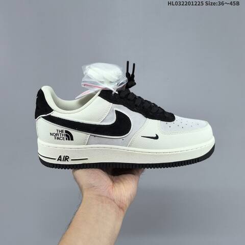 Nike Air Force 1 Low Off White Brown Navy EU 36-45 Sneaker - Unisex (BS-62468)