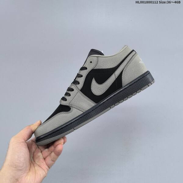 Jordan Air Jordan 1 Low Olive Grey / Black / Grey EU 36-46 lifestyle