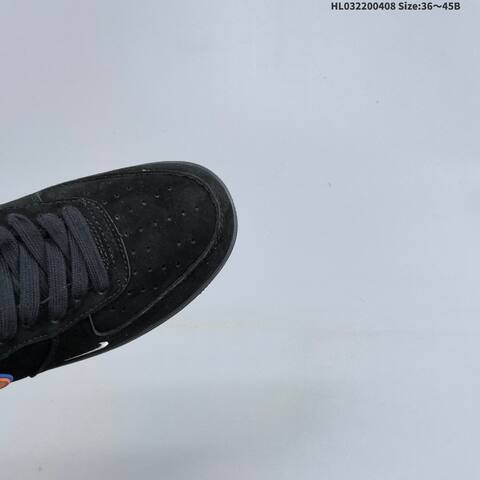 Nike Air Force 1 Low Black Orange Blue White EU 36-45 Sneaker - Unisex (BS-60872)