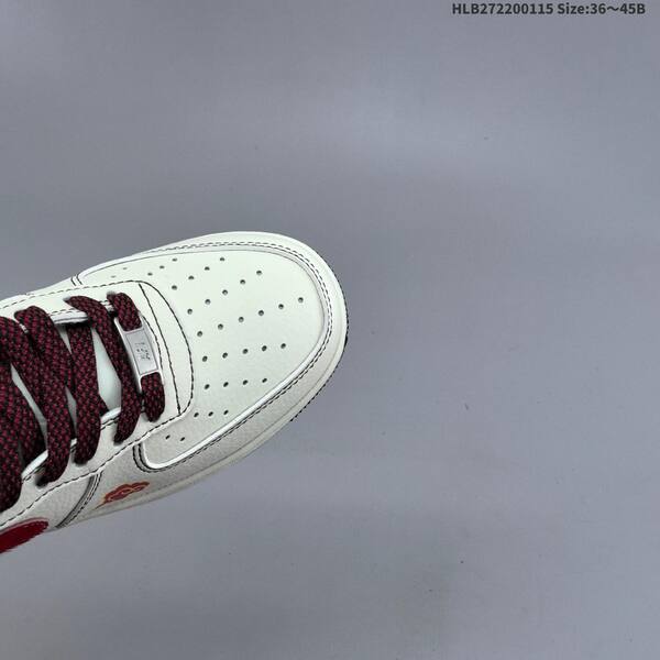 Nike Air Force 1 07 LV8 QW5288-126 off white red black gold EU 36-45 sneaker