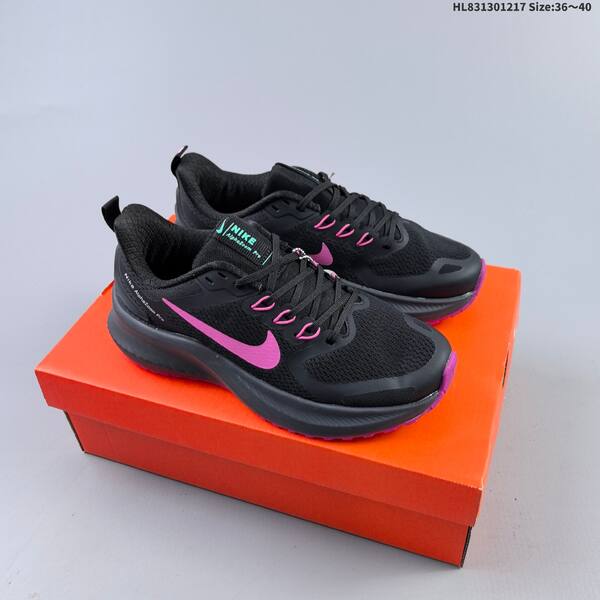 Nike AlphaZoom Pro black white neon green orange EU 40-45 running shoe