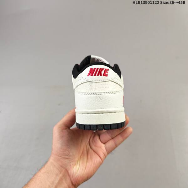 Nike SB Dunk Low Retro DIY off white red black EU 36-45 skate shoe