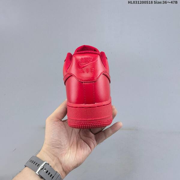 Nike Air Force 1 07 all red EU 36-47 sneaker