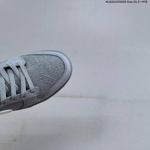 Nike SB Dunk Low Zoom Air Cool Grey Light Bone Light Blue EU 35 5-47 Skate Shoe - Unisex (BS-60463)