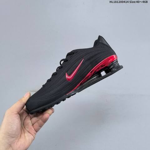 Nike Shox 2 Black Red EU 40-46 Running Shoe - Men's (BS-60747)