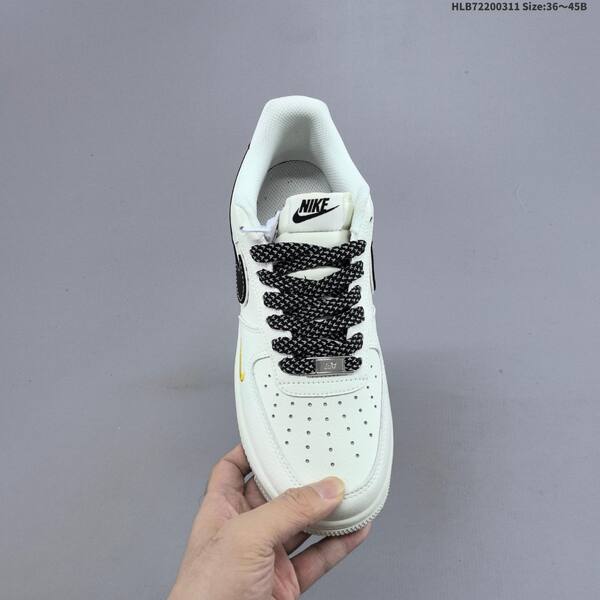 Nike Air Force 1 07 LV8 CS5288-086 off white black gold EU 36-45 sneaker