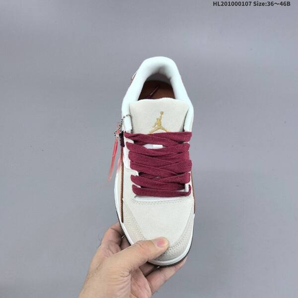 Jordan Flight Court Sail/White/Burgundy/Brown EU 36-46 casual