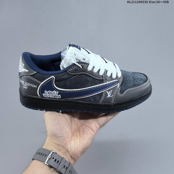 Jordan Air Jordan 1 Low Black/Olive/White EU 36-45 basketball