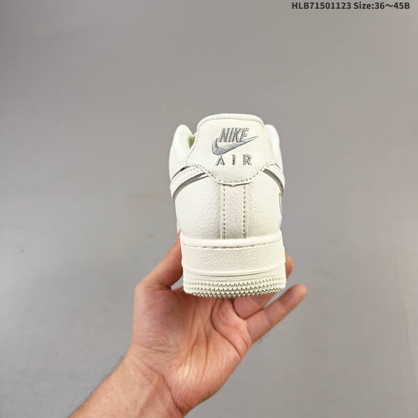 Nike Air Force 1 07 Low cream white silver EU 36-45 sneaker