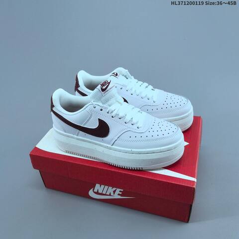Nike Court Vision Alta LTR White Light Blue EU 36-42 Skate Shoe - Unisex (BS-61891)
