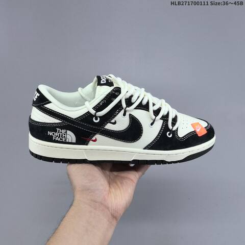 Nike SB Dunk Low Sail Black Navy Red Orange EU 36-45 Skate Shoe - Unisex (BS-62062)