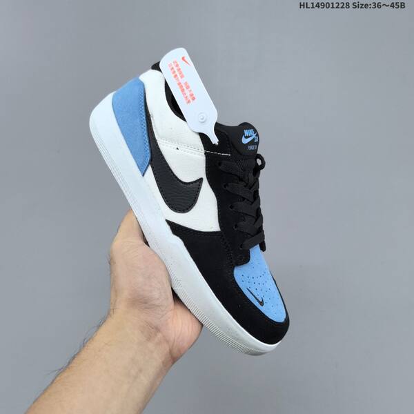 Nike SB Force 58 CZ2959 black white blue pink EU 36-45 skate shoe