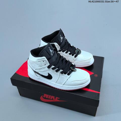 Nike Air Jordan 1 Retro Mid AIR JORDAN DV1308-004 ID HL421000331 Size 36 47 Lifestyle - Unisex (BS-61004)