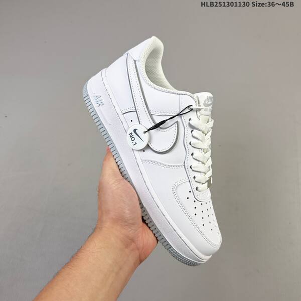 Nike Air Force 1 07 white black grey EU 36-45 sneaker