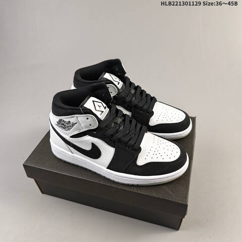 NIKE Air Jordan 1 Retro Mid AIR JORDAN 852842 36 36 5 37 5 38 Lifestyle - Women's (BS-67623)