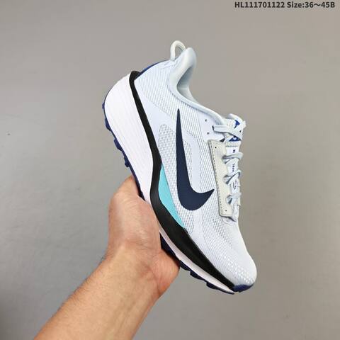 Nike ReactX Pegasus Trail 6 White Navy Purple Blue EU 36-45 Trail Shoe - Unisex (BS-63252)