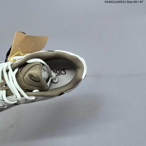ASICS GEL NYC White Brown Khaki Orange EU 36 47 Running Shoe EU 36-47 Running Sneakers - Unisex (BS-68845)