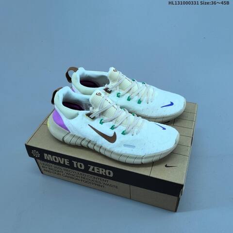 Nike Free Run 5 0 White Black Beige Orange EU 36-45 Running Shoe - Unisex (BS-61011)