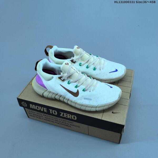 Nike Free Run 5 0 white black beige orange EU 36-45 running shoe