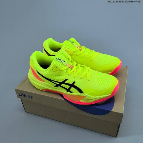 ASICS Sky Elite FF MT 3 Neon Yellow Black Coral Pink EU 36-46 Training Shoe Training Sneakers - Unisex (BS-69015)