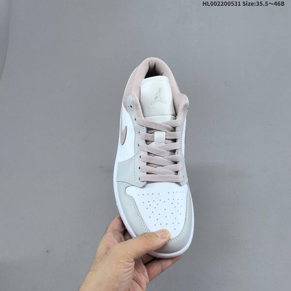 Jordan Air Jordan 1 Low white/light gray/taupe 35.5~46B lifestyle