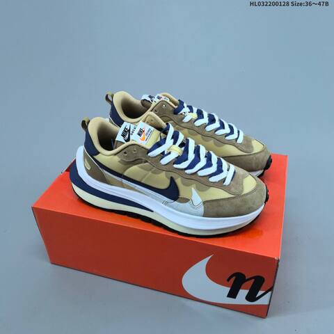 Nike Vaporwaffle Sacai White Beige Green EU 36-47 Sneaker - Unisex (BS-61710)