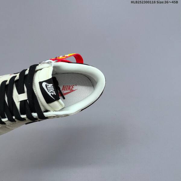Nike Dunk Low off white black red EU 36-45 skate shoe