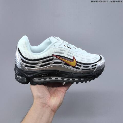 Nike Air Max TL 2 5 White Silver Black Gold Red EU 39-45 Running Shoe - Unisex (BS-61926)