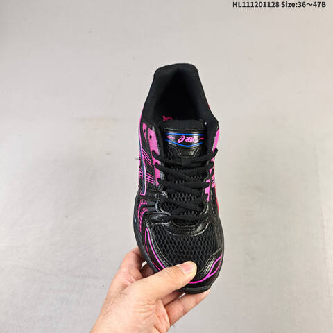 ASICS Gel-Kayano 14 Black Hot Pink Blue EU 36-47 Running Shoe Running Sneakers - Unisex (BS-69212)