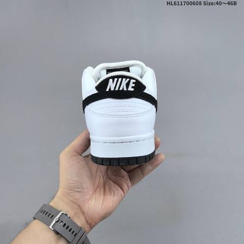 Nike Dunk SB Low White Black EU 40-46 Skate Shoe - Men's (BS-59946)