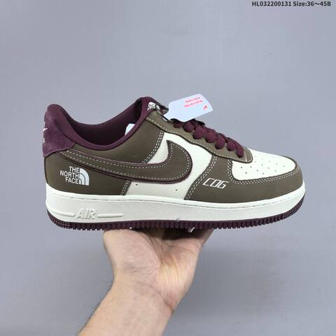 Nike Air Force 1 07 LV8 Off White Black Dark Blue EU 36-45 Skate Shoe - Unisex (BS-61623)