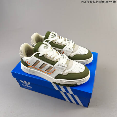 Adidas Torsion Response Tennis LO CL White Olive Green Beige Orange EU 36-45 Tennis Shoe - Unisex (BS-65470)