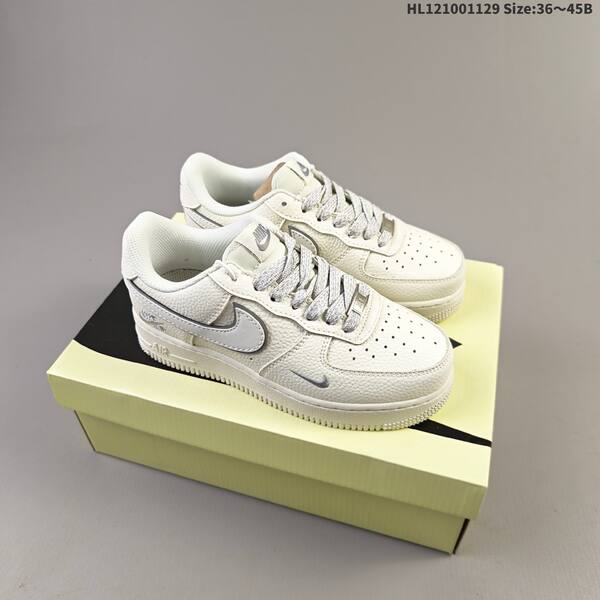 Nike Air Force 1 07 off white grey black EU 36-45 sneaker