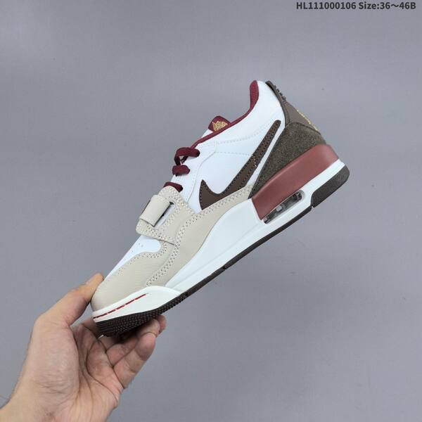 Jordan Legacy 312 Low White/Beige/Burgundy/Brown EU 36-46 casual