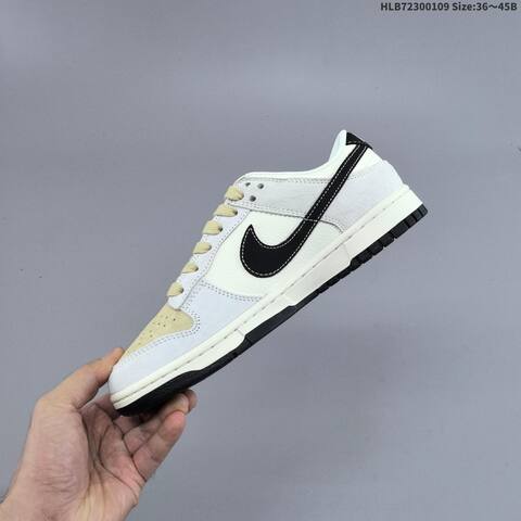 Nike Dunk SB Low Off White Beige Black Gold EU 36-45 Skate Shoe - Unisex (BS-62119)