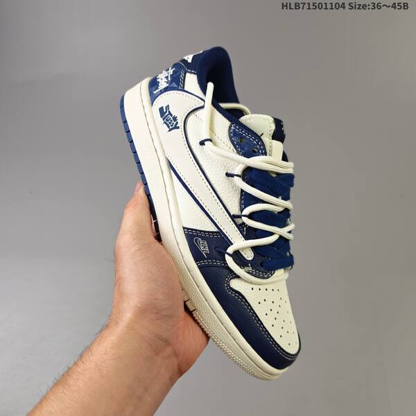 Jordan Air Jordan 1 Low cream/blue multi EU 36-45 casual