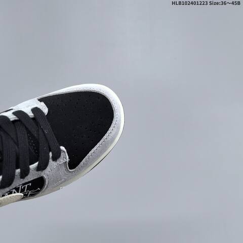 Nike SB Dunk Low Black Grey White EU 36-45 Skate Shoe - Unisex (BS-62503)