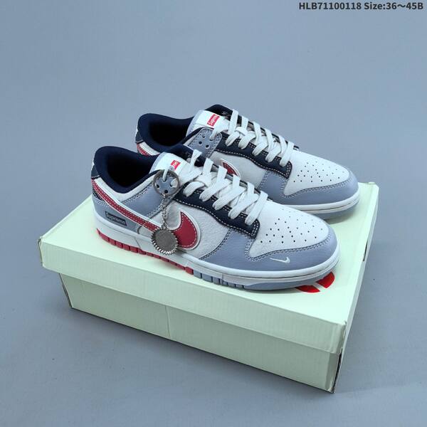 Nike Dunk Low off white grey black red navy EU 36-45 skate shoe