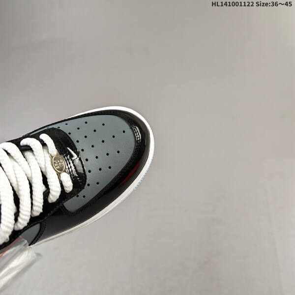 Nike Air Force 1 Low black white light blue EU 36-45 sneaker