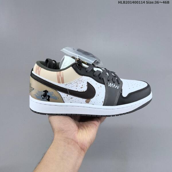 Jordan Air Jordan 1 Low white/black/gray EU 36-46 lifestyle