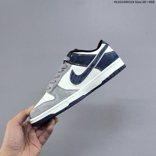 Nike SB Dunk Low Retro DIY white navy grey black red EU 36-45 skate shoe