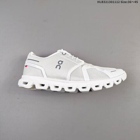 On Running Cloud 6 All White EU 36-45 Running Shoe Running Sneakers - Unisex (BS-69825)