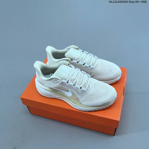 Nike Air Zoom Pegasus 41 White Black Gold Red Green EU 39-45 Running Shoe - Unisex (BS-60514)