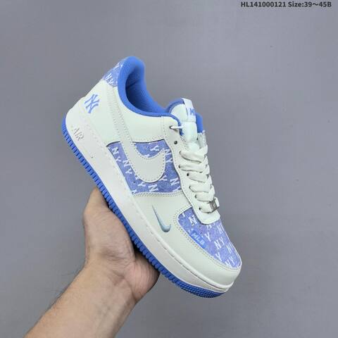 Nike Air Force 1 07 Off White Blue EU 39-45 Sneaker - Unisex (BS-61834)