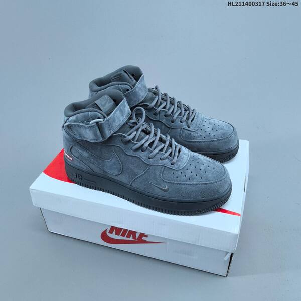 Nike Air Force 1 07 Mid black olive green EU 36-45 sneaker