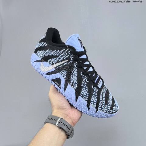 Nike Ja 3 Black Light Blue Silver EU 40-46 Basketball Shoe - Men's (BS-60074)