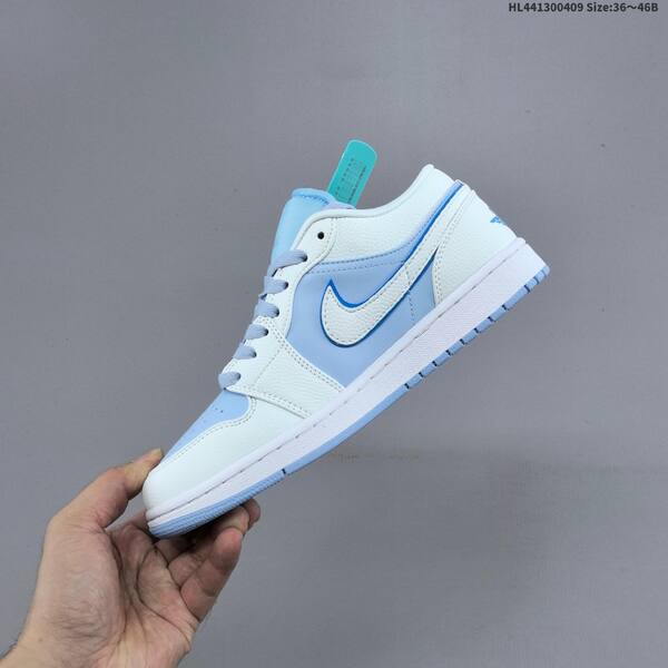 Jordan Air Jordan 1 Low Ice Blue/White EU 36-46 casual
